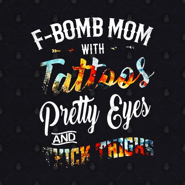 F-Bomb Mom With Tatoos by VectorDiariesart